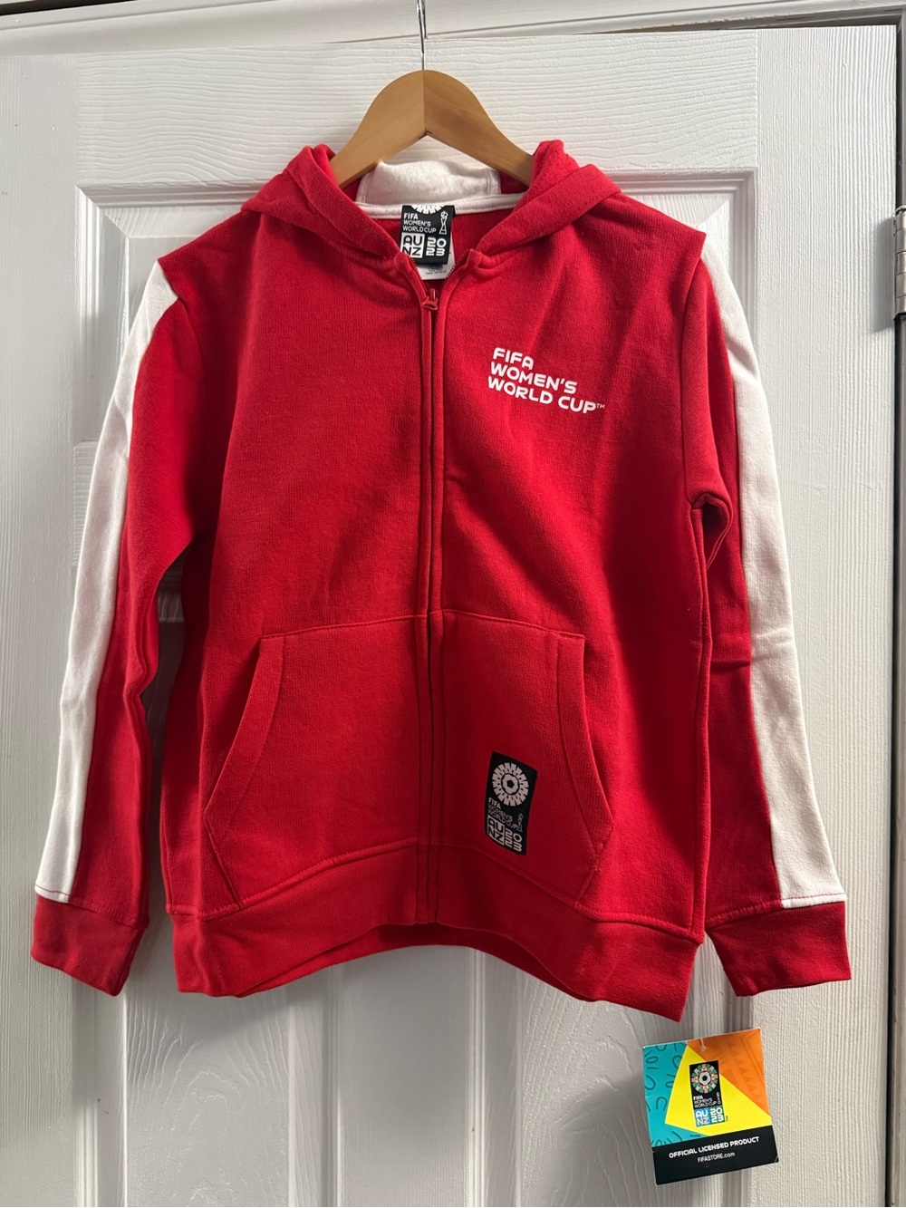 🆕 Official FIFA Woman’s World Cup CANADA Zipper Hoodie, Jacket - Size Medium